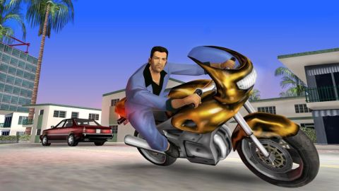 Vice City promotional screenshot from 2003
